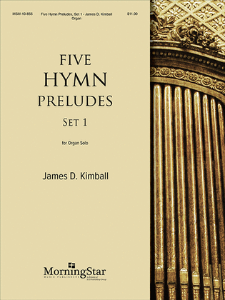 Book cover for Five Hymn Preludes, Set 1