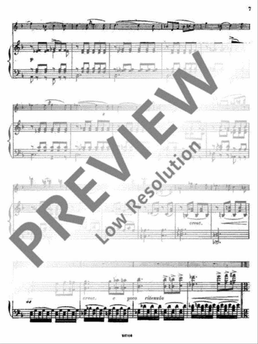 Souvenir du Rigi Flute scores gallery preview page 8