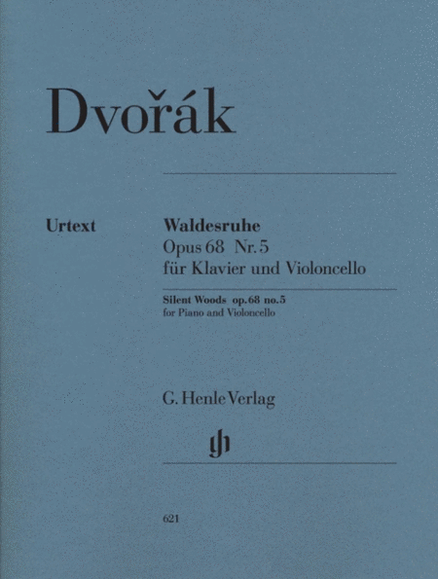 Dvorak - Waldesruhe Op 68 No 5 Cello/Piano Urtext