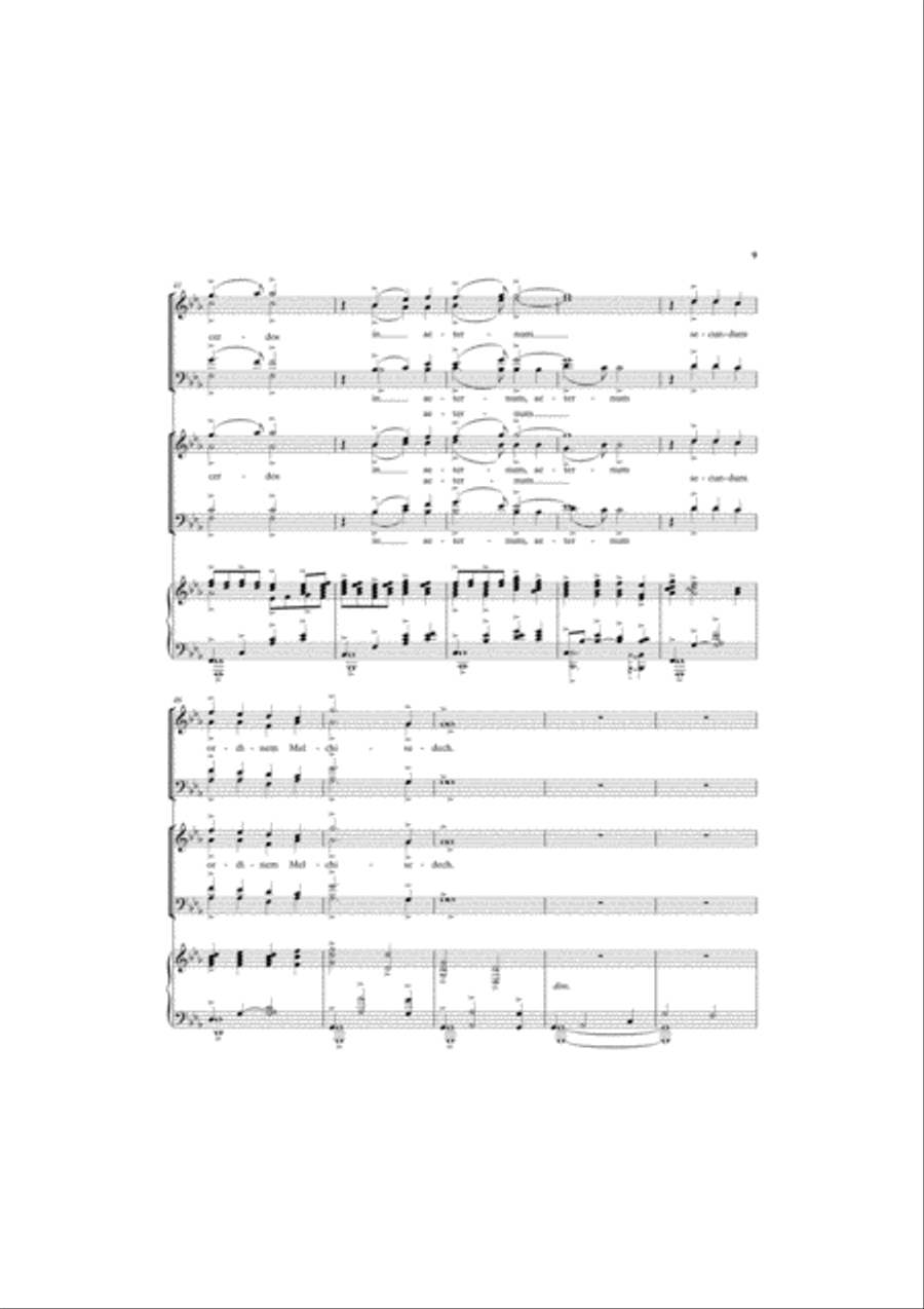 Salisbury Vespers Divisi scores gallery preview page 9
