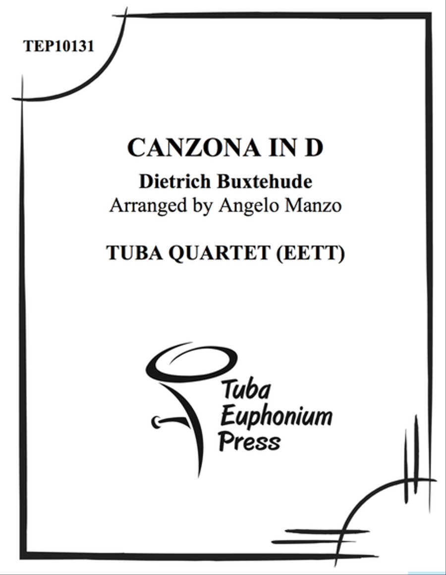 Canzona in d EETT scores gallery preview page 1