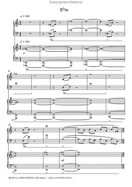 24 Marginalien op. 68 fur zwei Klaviere, Band 2