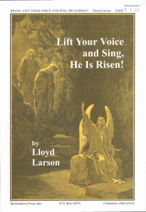 Book cover for Lift Your Voice and Sing, He Is Risen