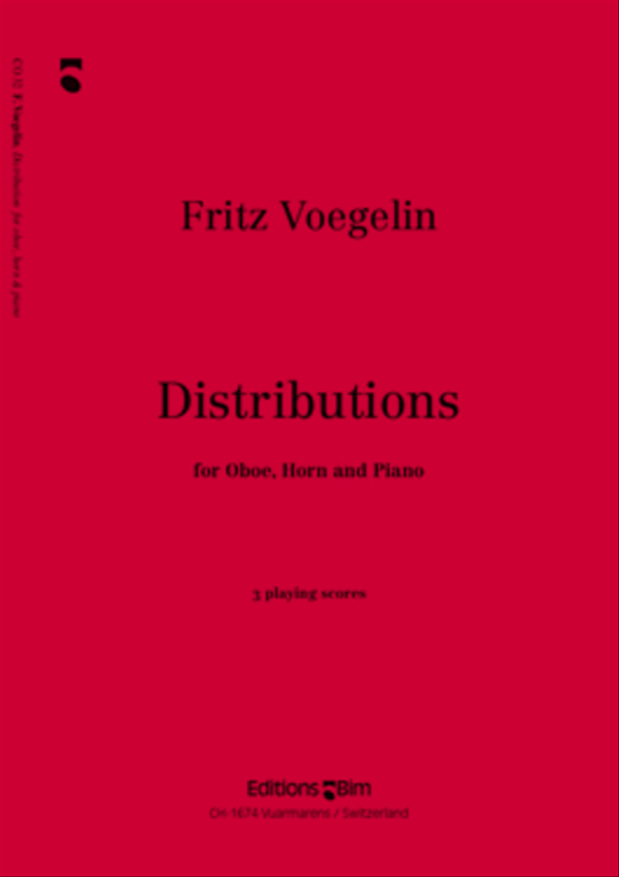 Distributions Oboe scores gallery preview page 1