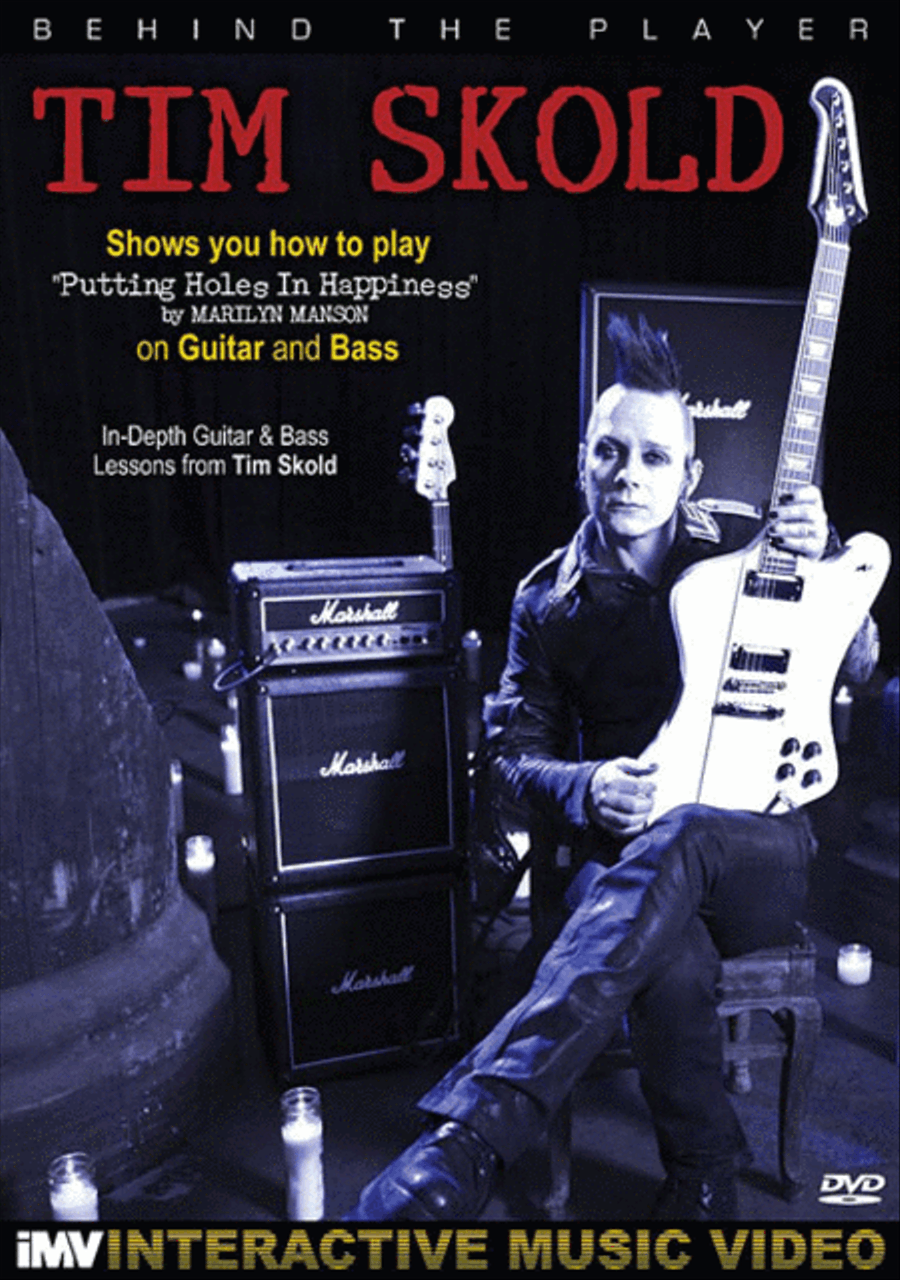Behind the Player -- Tim Skold Bass Guitar Tablature scores gallery preview page 1