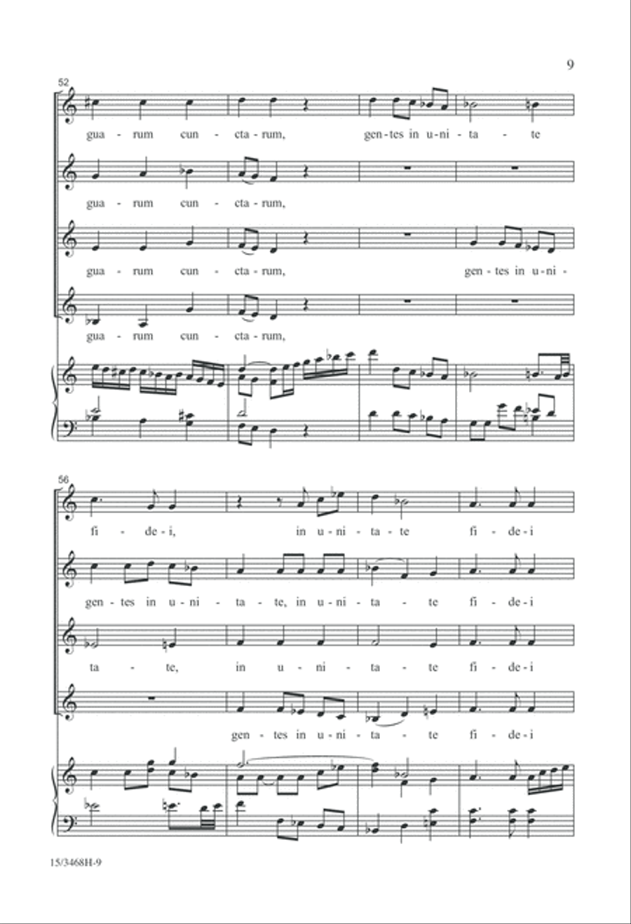 Veni Sancte Spiritus Veni Sancte Spiritus SSAA scores gallery preview page 9