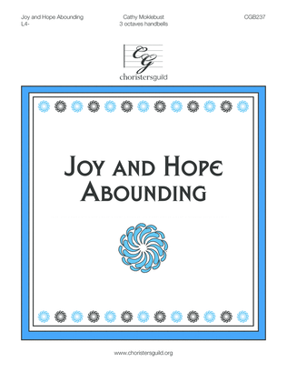 Book cover for Joy and Hope Abounding (3 octaves)