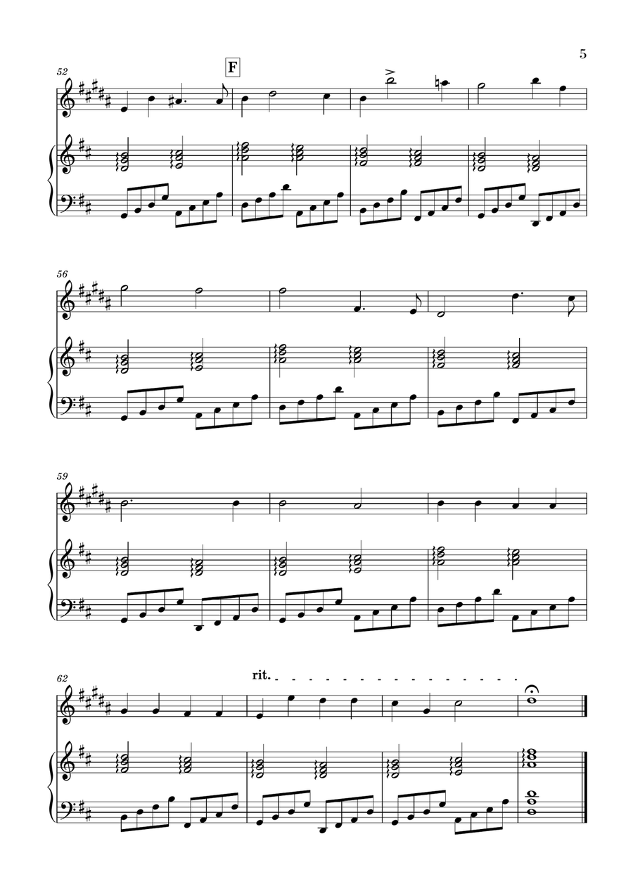 Canon in D for Alto Sax and Piano Canon in D for Alto Sax and Piano Small Ensemble scores gallery preview page 5