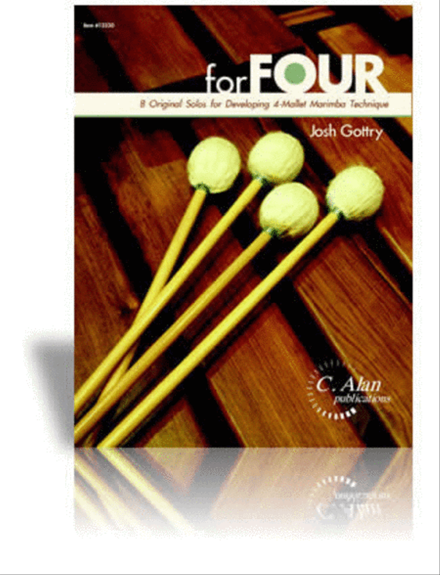For Four Percussion Ensemble scores gallery preview page 1