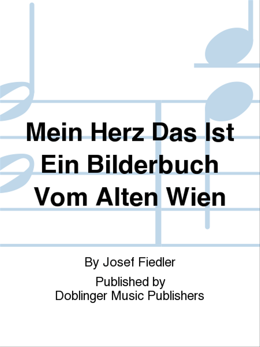 Mein Herz das ist ein Bilderbuch vom alten Wien Voice scores gallery preview page 1