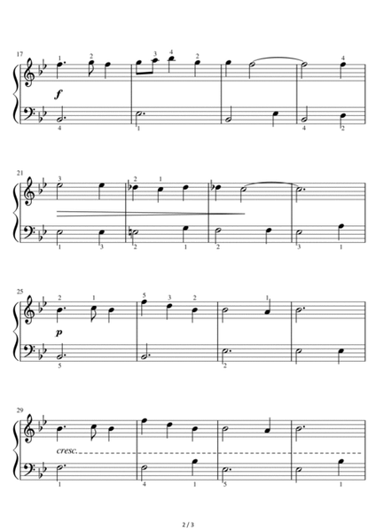 Violin Sonata in G Minor (EASY PIANO) “Devil's Trill Sonata” [Giuseppe Tartini] image number null