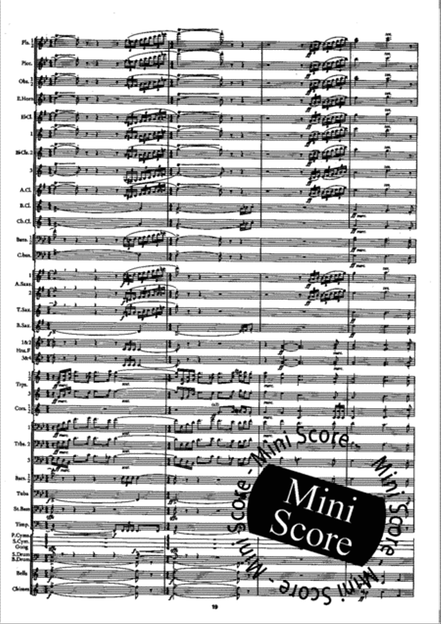 Salutations! Salutations! Concert Band scores gallery preview page 25