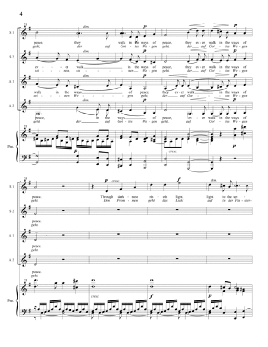 Blessed Are the Men Who Fear Him (SSAA) SSAA scores gallery preview page 4
