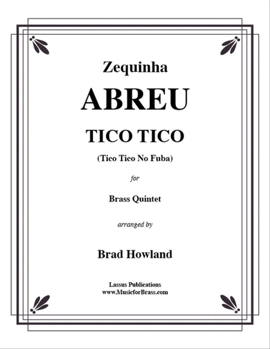 Tico Tico for Brass Quintet Brass Quintet scores gallery preview page 1