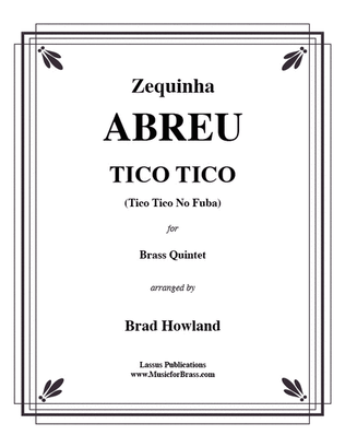 Tico Tico for Brass Quintet