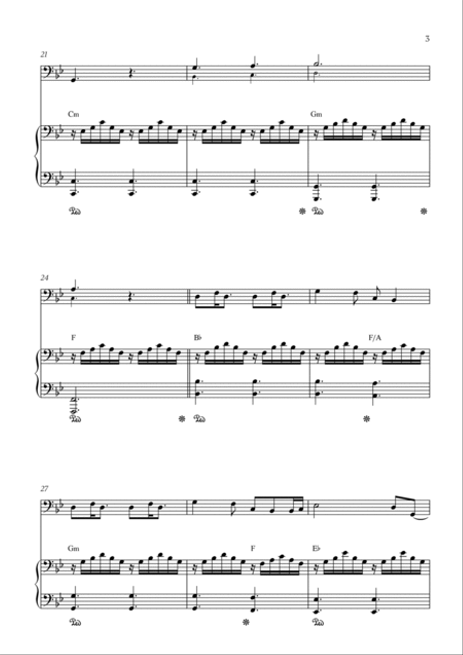 A Thousand Years Piano scores gallery preview page 3