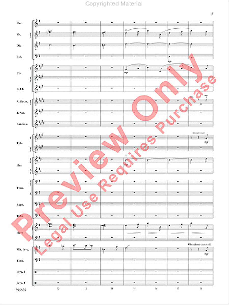The Complete Harry Potter Concert Band scores gallery preview page 6