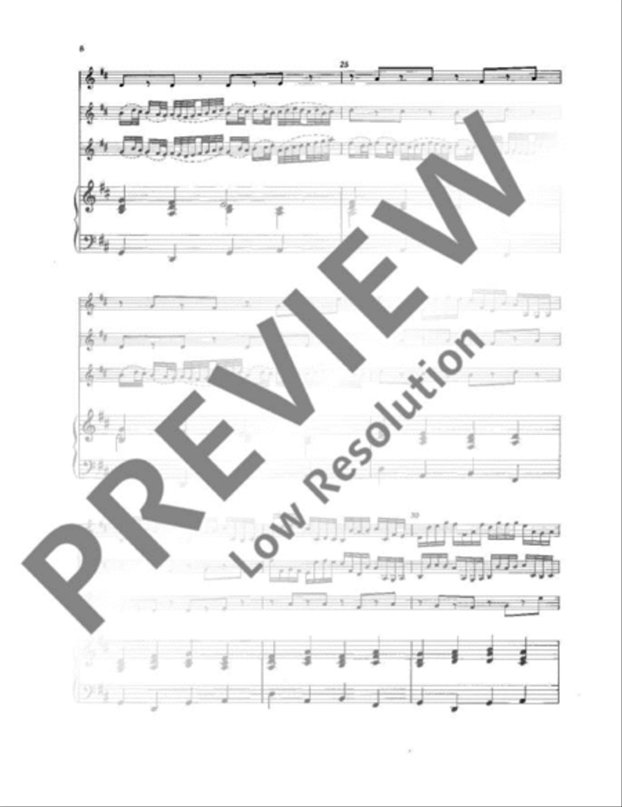Canon D major String Orchestra scores gallery preview page 9