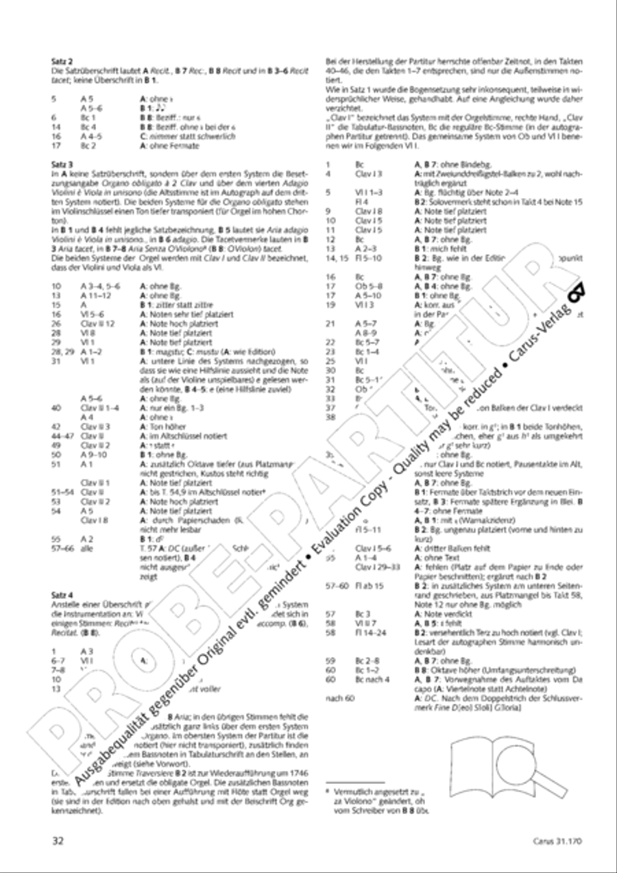 O blessed rest, o welcome heart's delight (Vergnugte Ruh, beliebte Seelenlust) Orchestra scores gallery preview page 33