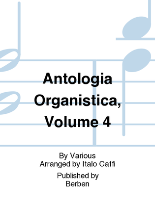 Antologia Organistica, Volume 4
