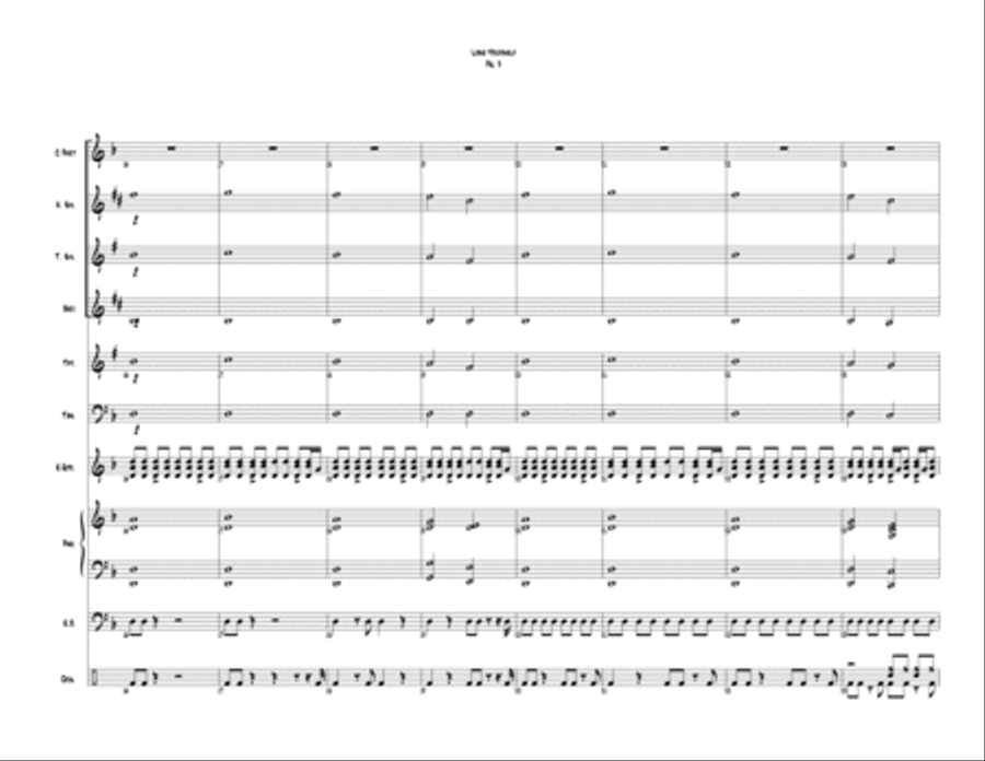 Lose Yourself Small Ensemble scores gallery preview page 3