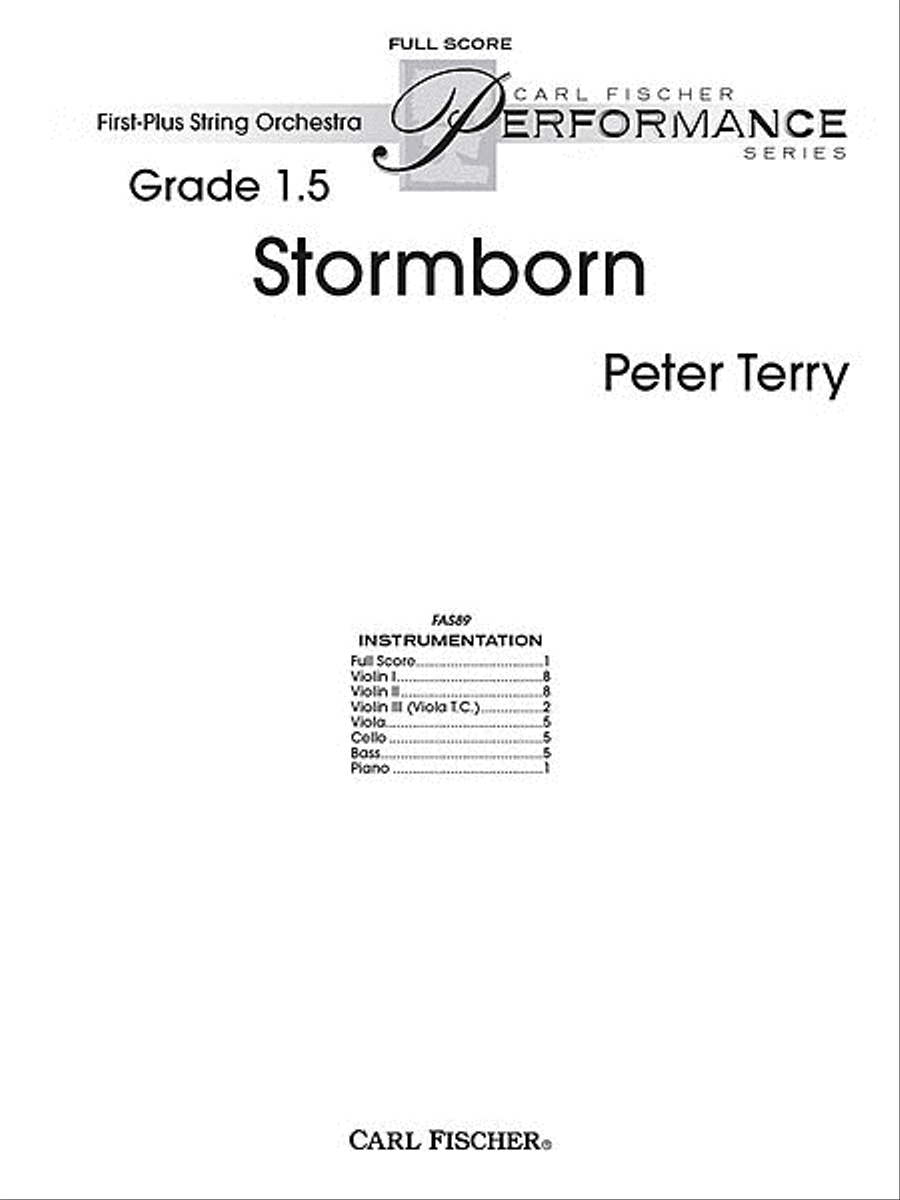 Stormborn String Orchestra scores gallery preview page 1