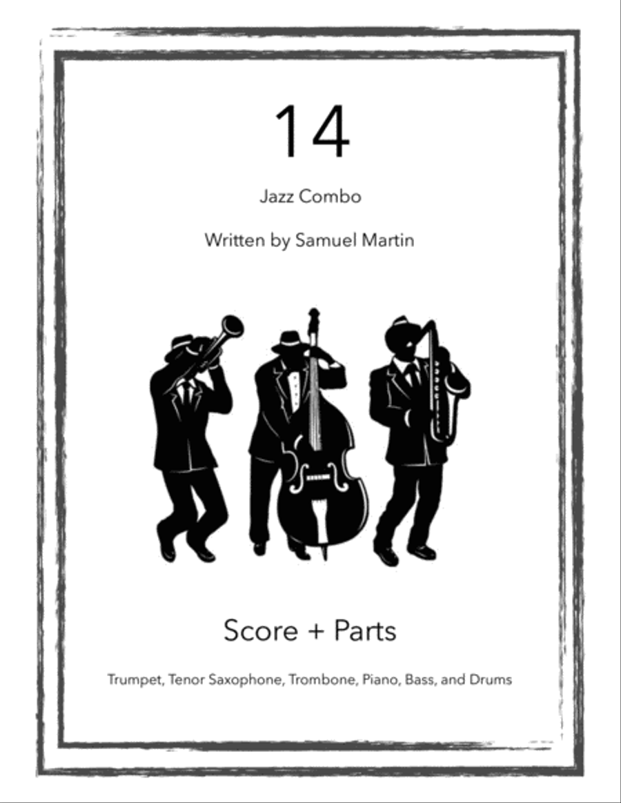 14 - Score and Parts Jazz Ensemble scores gallery preview page 1
