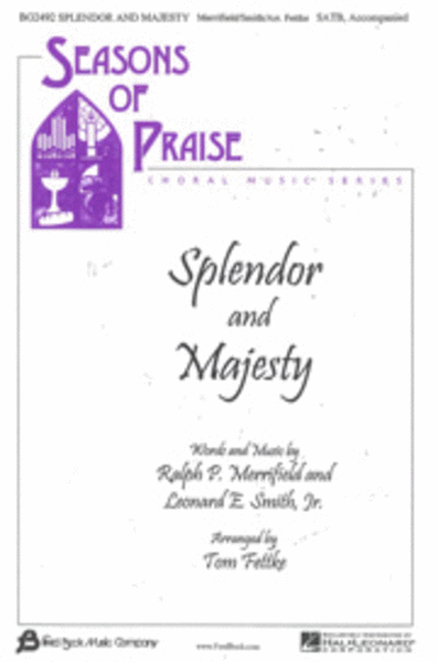 Splendor and Majesty - Rehearsal CD image number null