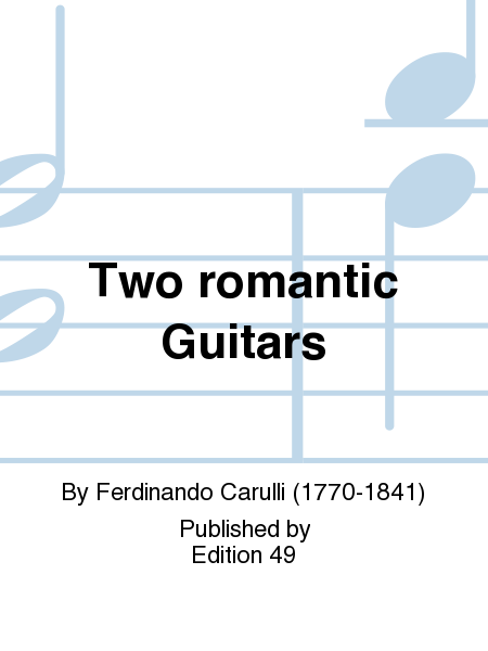 Two romantic Guitars