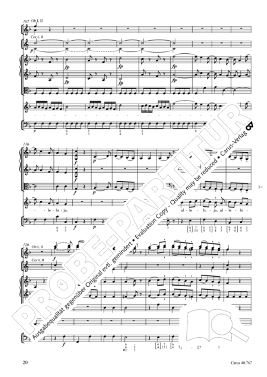 Exsultate, jubilate Exsultate, jubilate Bassoon scores gallery preview page 29