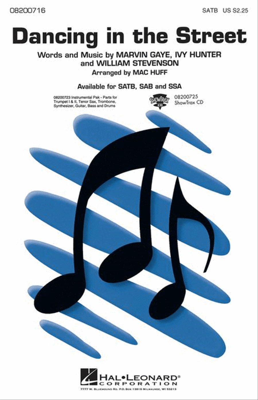 Dancing in the Street 4-Part scores gallery preview page 2