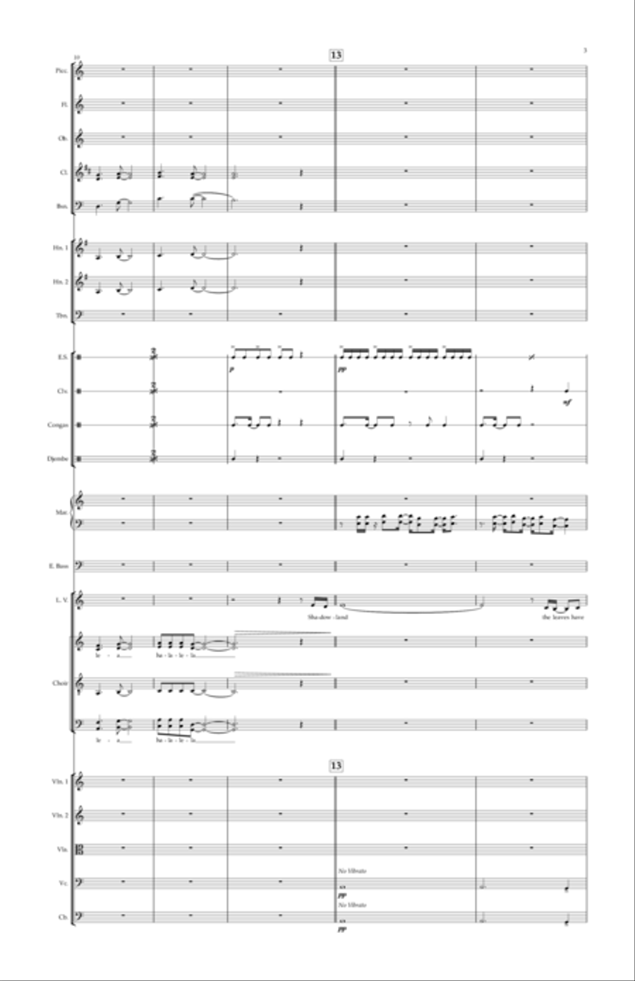 Shadowland Full Orchestra scores gallery preview page 4