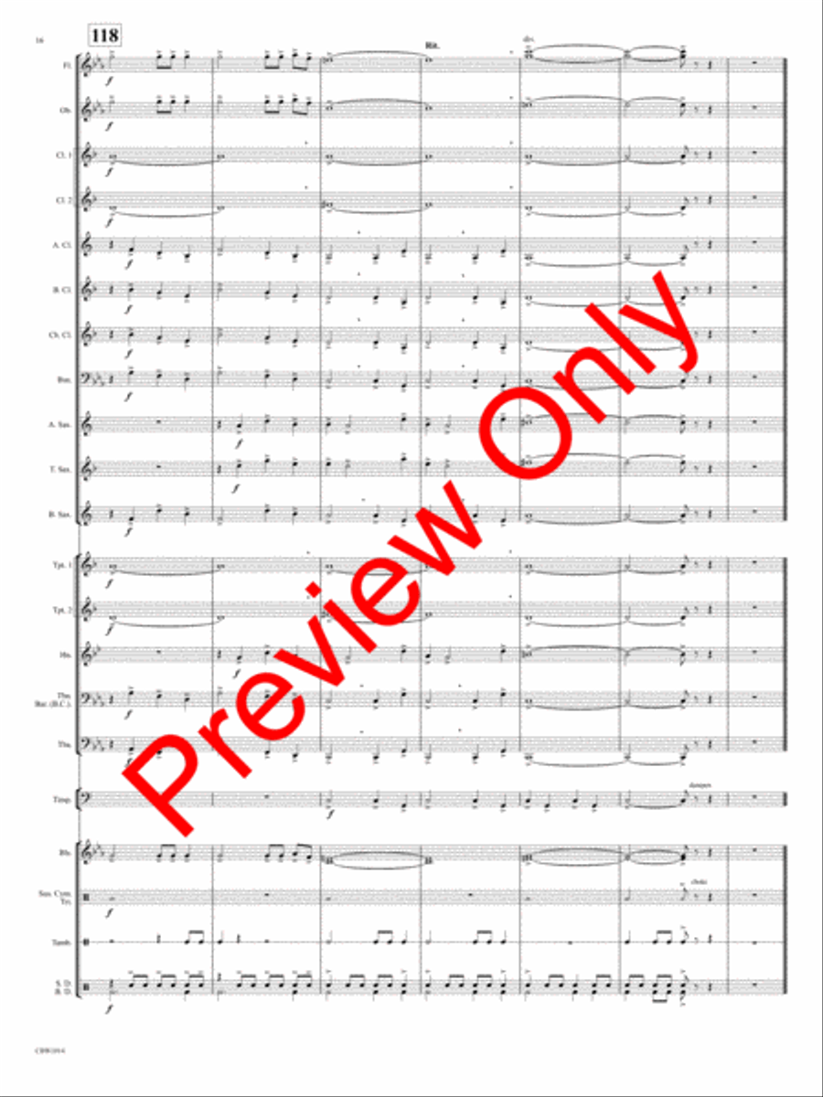 Laudis Concert Band scores gallery preview page 19