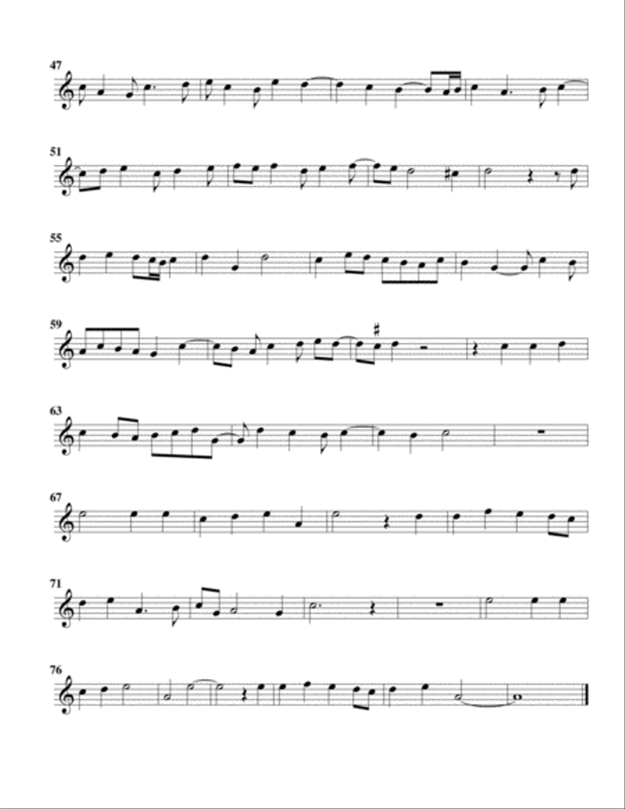Ricercar del 9 tono (arrangement for 4 recorders) Recorder scores gallery preview page 6