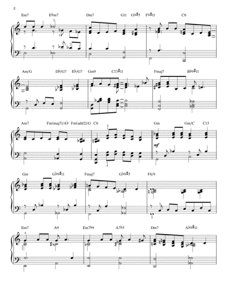 I Guess I'll Hang My Tears Out To Dry [Jazz version] (arr. Brent Edstrom)