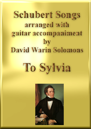 Book cover for To Sylvia (Who is Sylvia) high voice and guitar