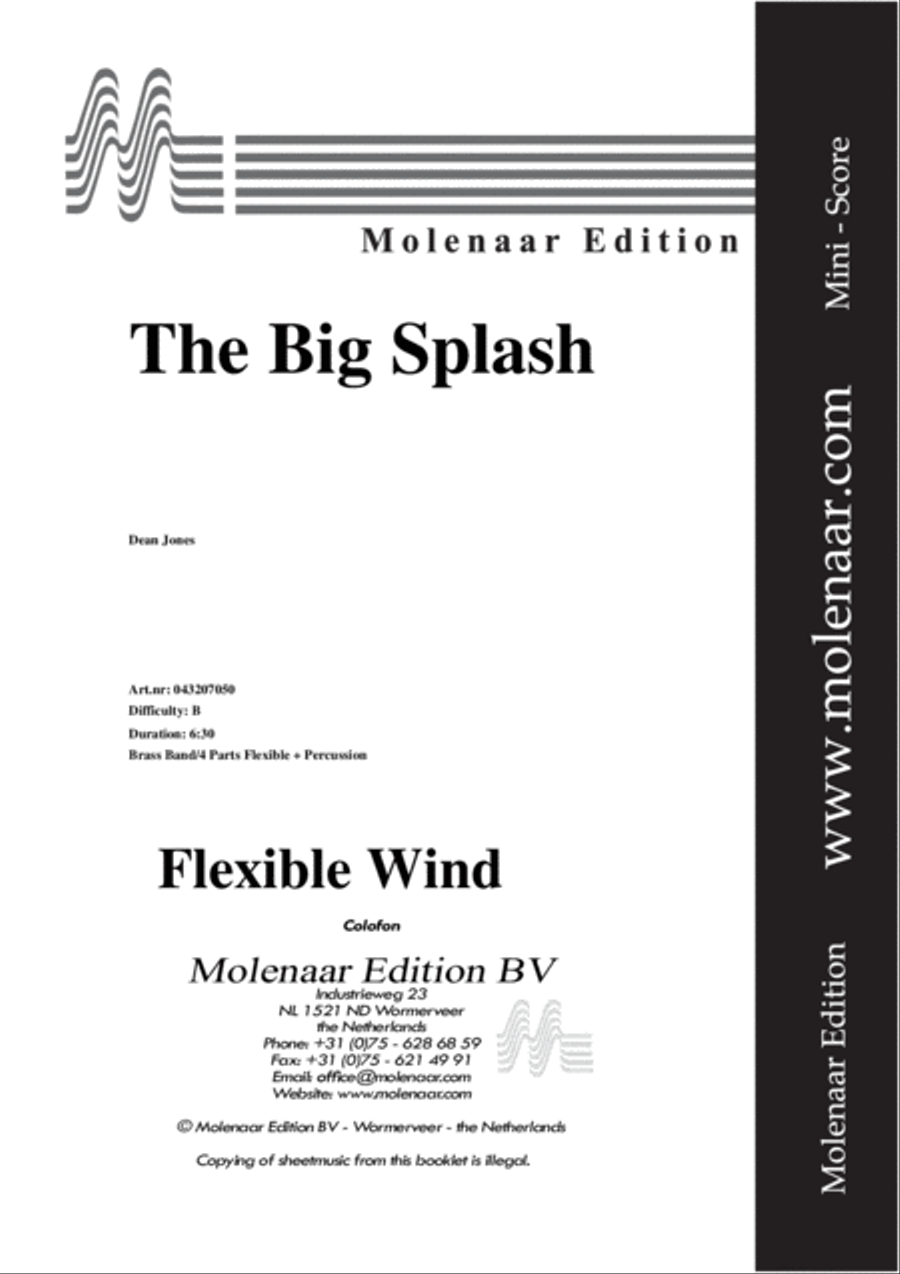The Big Splash Brass Band scores gallery preview page 2
