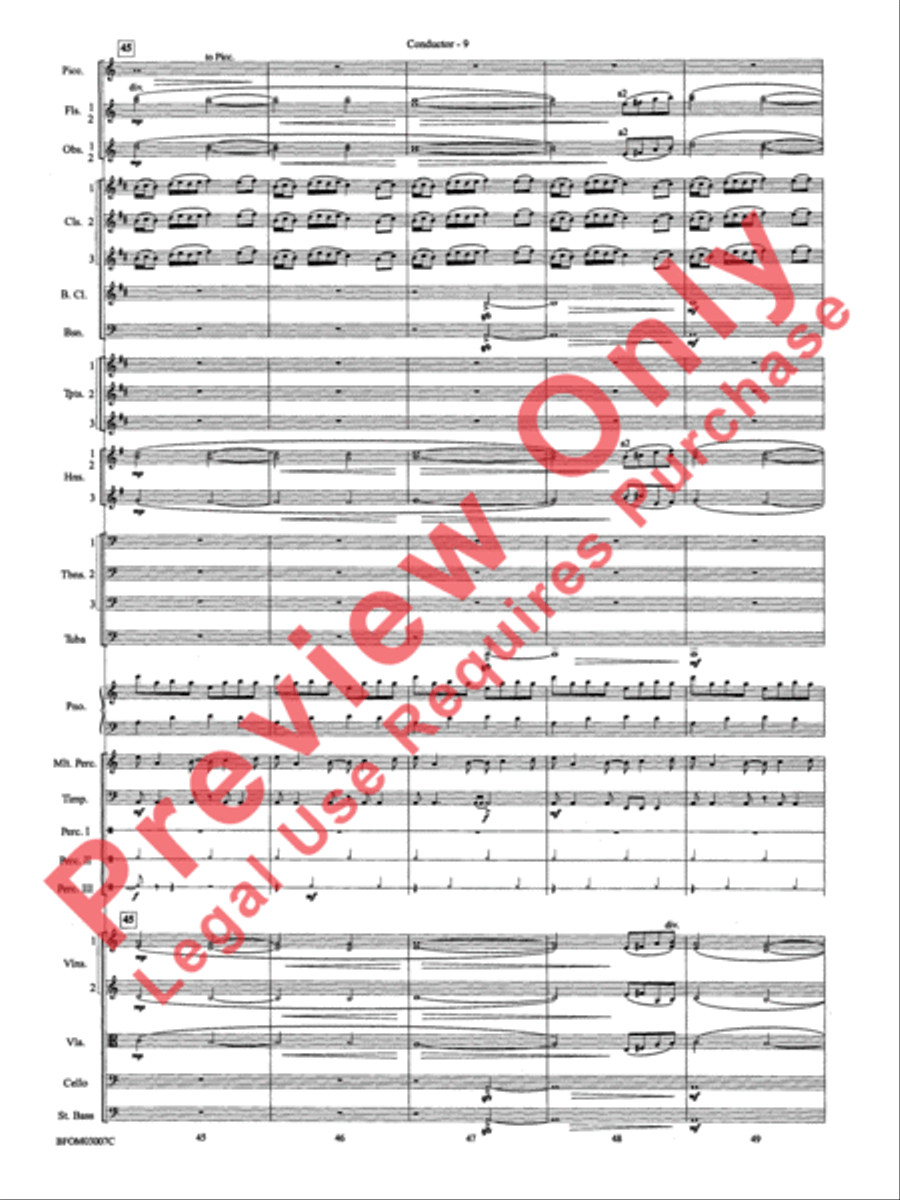 Inchon Full Orchestra scores gallery preview page 14