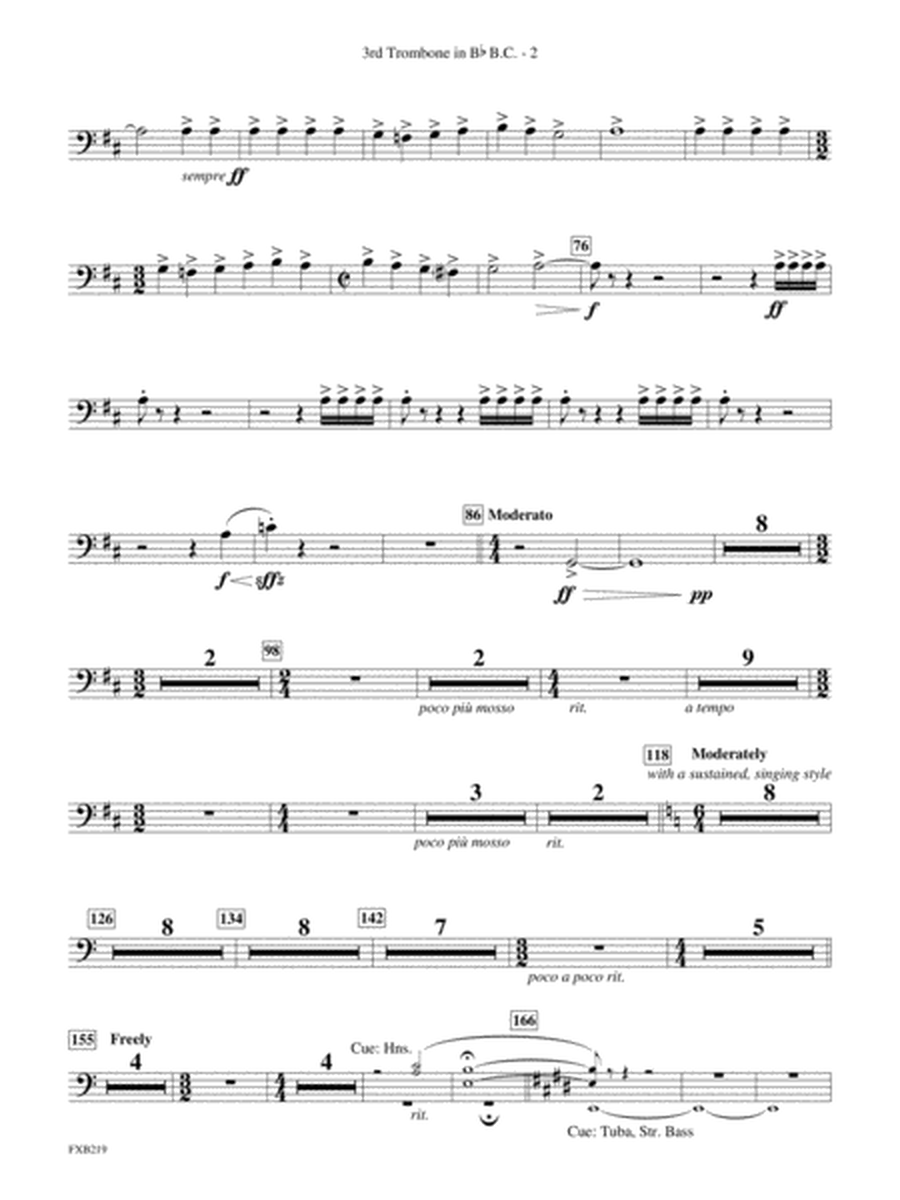 Russian Christmas Music: (wp) 3rd B-flat Trombone B.C.
