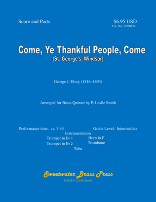 Come, Ye Thankful People, Come (St. George’s, Windsor)