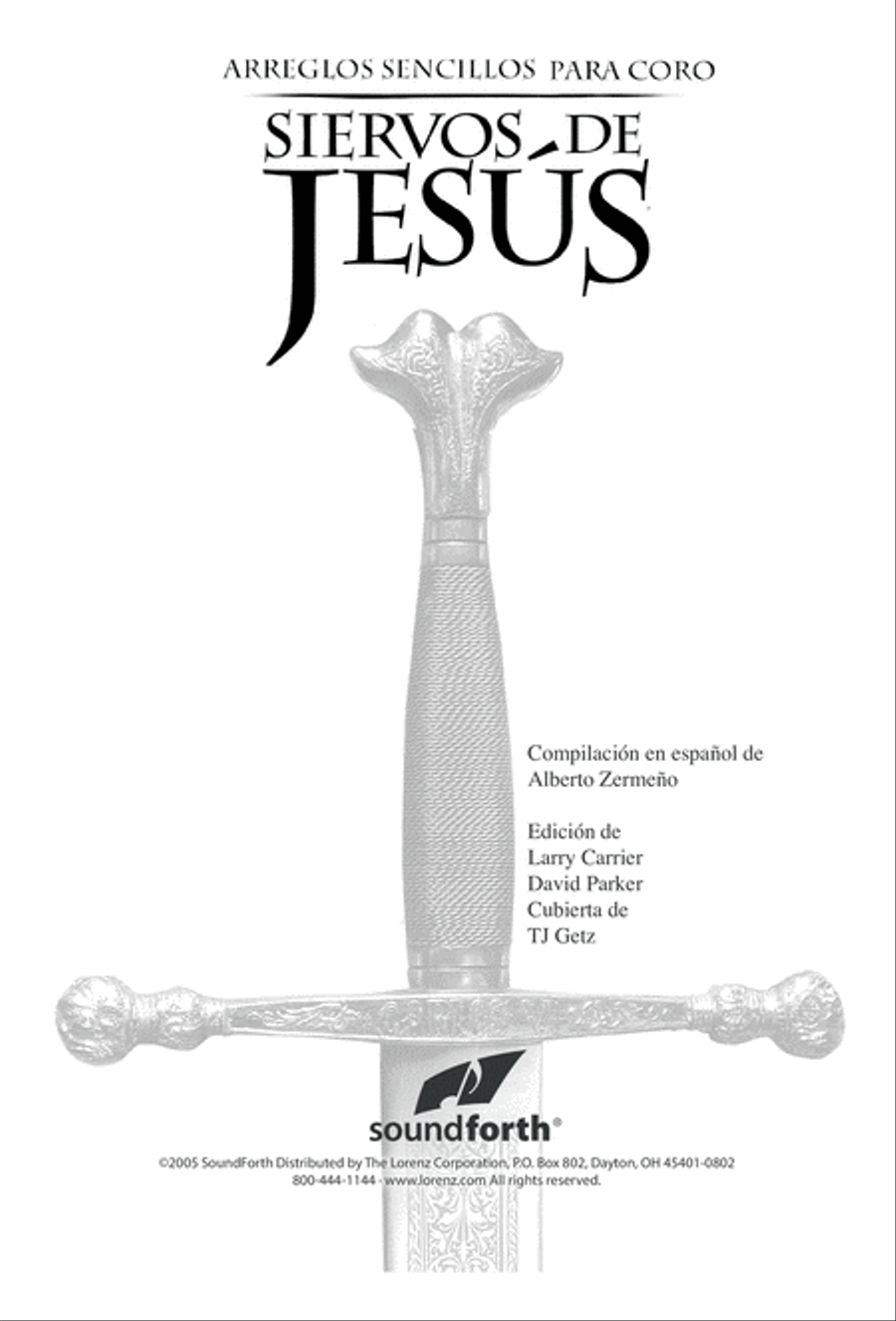 Siervos de Jesus Siervos de Jesus 4-Part scores gallery preview page 3