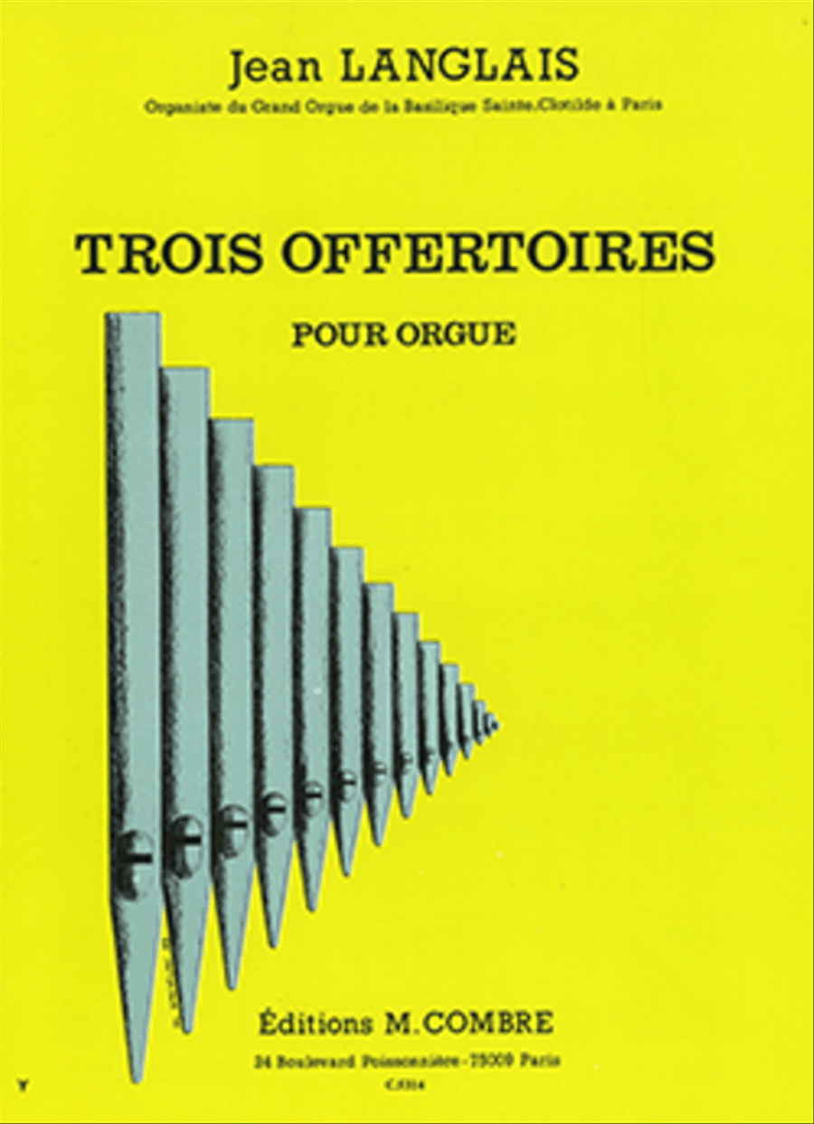 Offertoires (3) Organ scores gallery preview page 1
