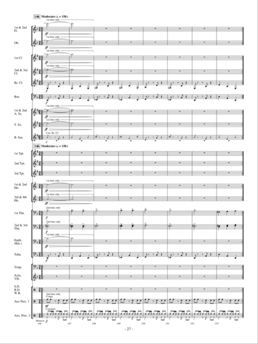 Costa del Sol Costa del Sol Concert Band scores gallery preview page 26