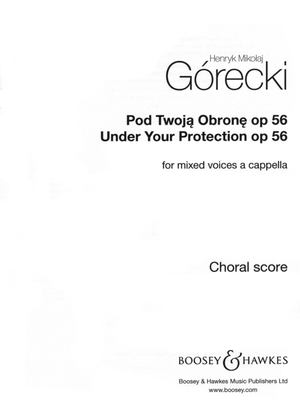 Book cover for Under Your Protection, Op. 56