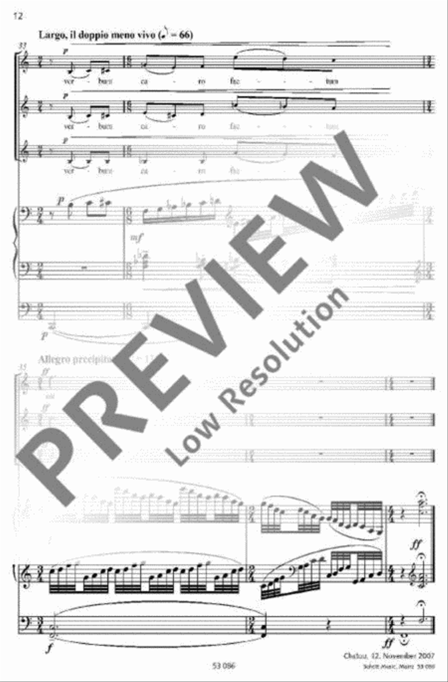 Verbum caro factum est SSA scores gallery preview page 9