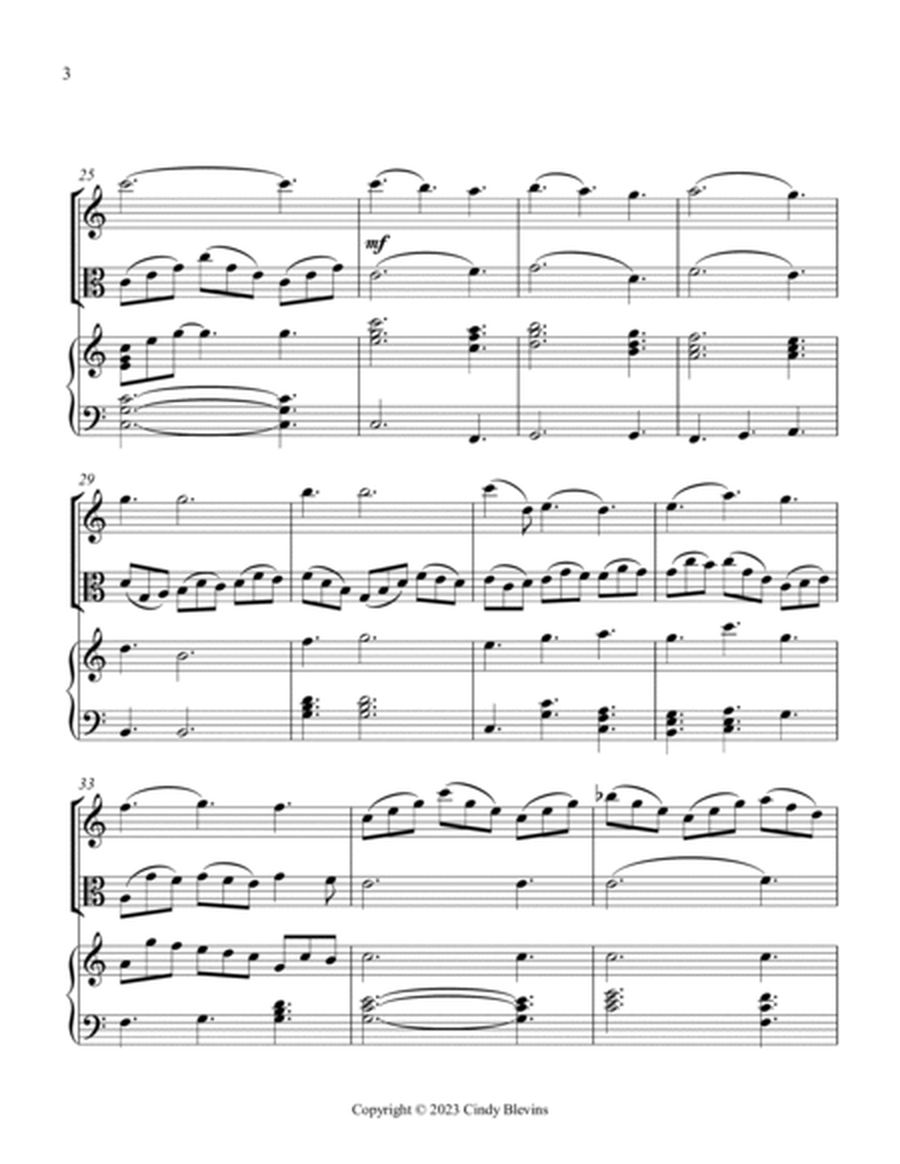 Jesu, Joy Of Man's Desiring, for Violin, Viola and Harp image number null