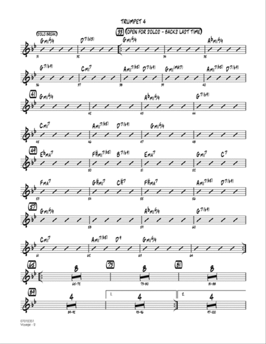 Voyage - Trumpet 4