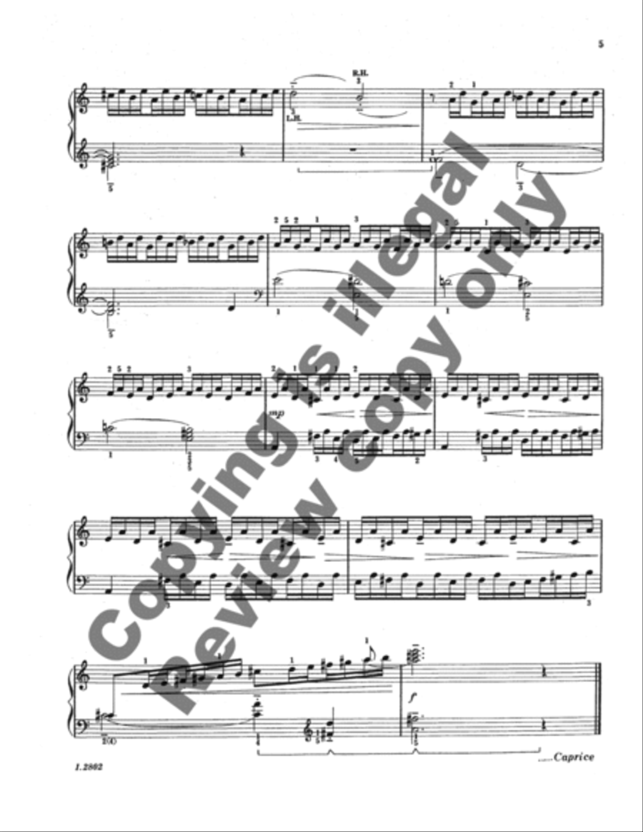 Fifty Etudes, Book 2 Piano Method scores gallery preview page 11