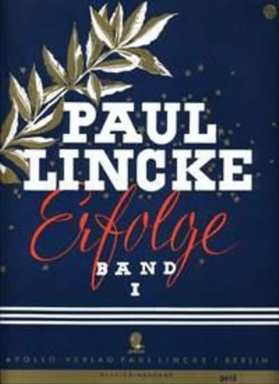 Paul Lincke-Erfolge Vol. 1 Piano Solo scores gallery preview page 1