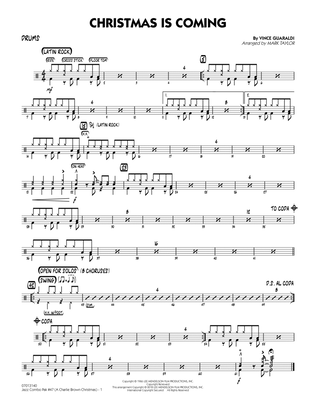 Jazz Combo Pak #47 (Charlie Brown Christmas) (arr. Mark Taylor) - Drums